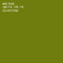#6E7D0E - Olivetone Color Image