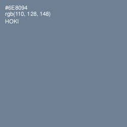 #6E8094 - Hoki Color Image