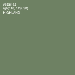 #6E8162 - Highland Color Image