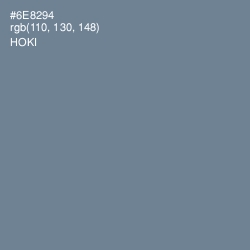 #6E8294 - Hoki Color Image