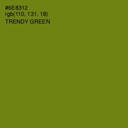 #6E8312 - Trendy Green Color Image