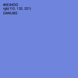 #6E84DD - Danube Color Image