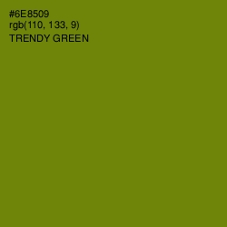 #6E8509 - Trendy Green Color Image