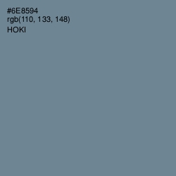 #6E8594 - Hoki Color Image