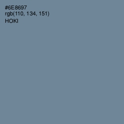 #6E8697 - Hoki Color Image