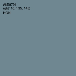 #6E8791 - Hoki Color Image