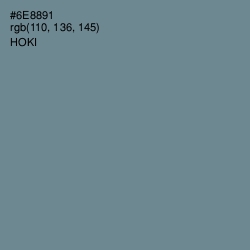 #6E8891 - Hoki Color Image