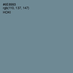 #6E8993 - Hoki Color Image