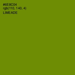 #6E8C04 - Limeade Color Image