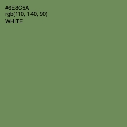 #6E8C5A - Glade Green Color Image