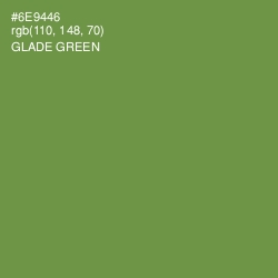 #6E9446 - Glade Green Color Image