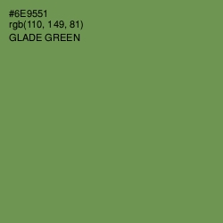 #6E9551 - Glade Green Color Image