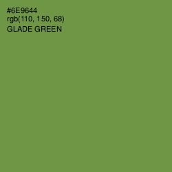 #6E9644 - Glade Green Color Image
