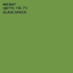 #6E9647 - Glade Green Color Image