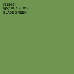 #6E9651 - Glade Green Color Image