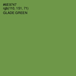 #6E9747 - Glade Green Color Image