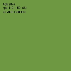 #6E9842 - Glade Green Color Image