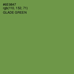 #6E9847 - Glade Green Color Image