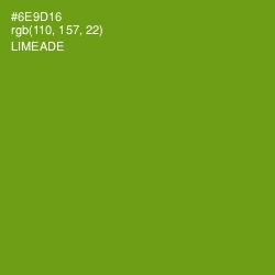 #6E9D16 - Limeade Color Image