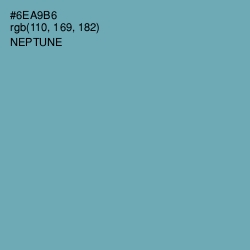 #6EA9B6 - Neptune Color Image