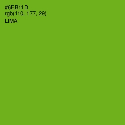 #6EB11D - Lima Color Image