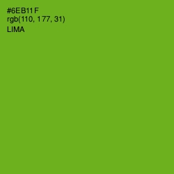 #6EB11F - Lima Color Image