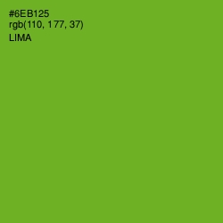 #6EB125 - Lima Color Image