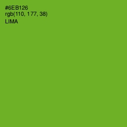 #6EB126 - Lima Color Image