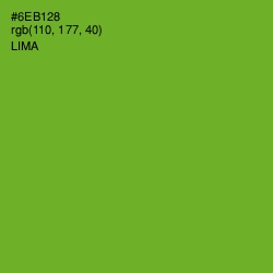 #6EB128 - Lima Color Image