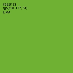 #6EB133 - Lima Color Image