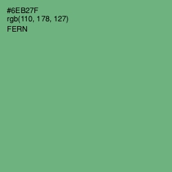 #6EB27F - Fern Color Image