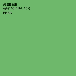 #6EB86B - Fern Color Image