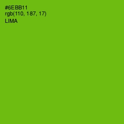 #6EBB11 - Lima Color Image