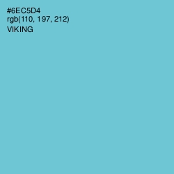#6EC5D4 - Viking Color Image