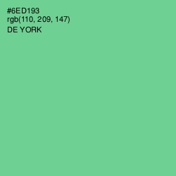#6ED193 - De York Color Image