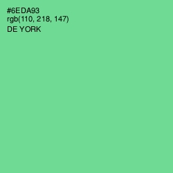 #6EDA93 - De York Color Image