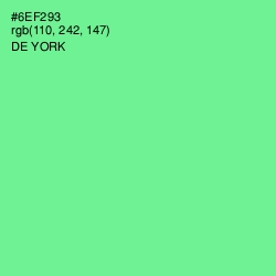 #6EF293 - De York Color Image