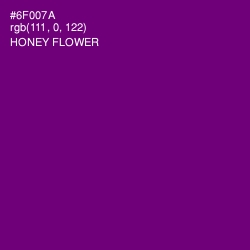 #6F007A - Honey Flower Color Image