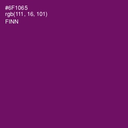 #6F1065 - Finn Color Image