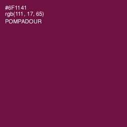 #6F1141 - Pompadour Color Image