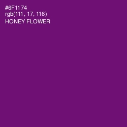 #6F1174 - Honey Flower Color Image