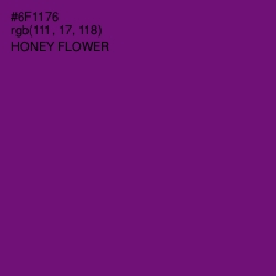 #6F1176 - Honey Flower Color Image