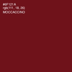 #6F121A - Moccaccino Color Image