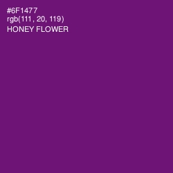 #6F1477 - Honey Flower Color Image