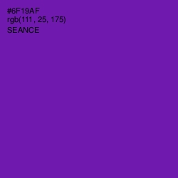 #6F19AF - Seance Color Image