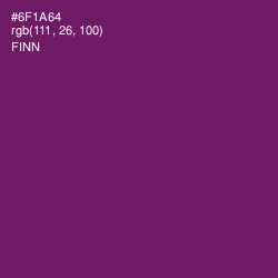 #6F1A64 - Finn Color Image