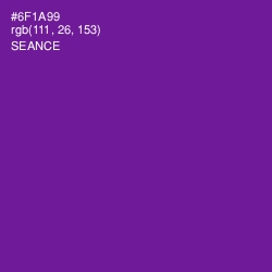 #6F1A99 - Seance Color Image