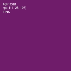 #6F1C6B - Finn Color Image