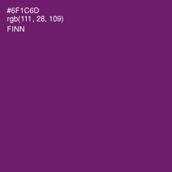 #6F1C6D - Finn Color Image
