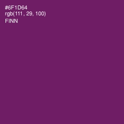 #6F1D64 - Finn Color Image